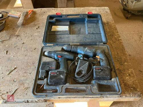 BOSCH 12V DRILL & SCREWDRIVER