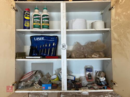 CONTENTS OF CUPBOARD