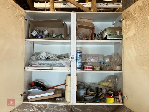 CONTENTS OF CUPBOARD