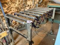 SCISSOR ROLLER TIMBER FEED TROLLY - 3