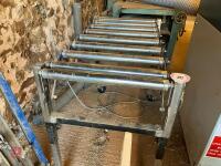 SCISSOR ROLLER TIMBER FEED TROLLY - 4