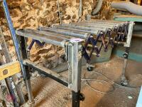 SCISSOR ROLLER TIMBER FEED TROLLY - 6