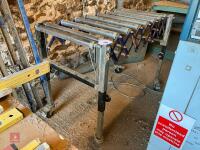 SCISSOR ROLLER TIMBER FEED TROLLY - 7