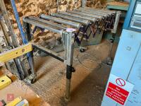 SCISSOR ROLLER TIMBER FEED TROLLY - 8