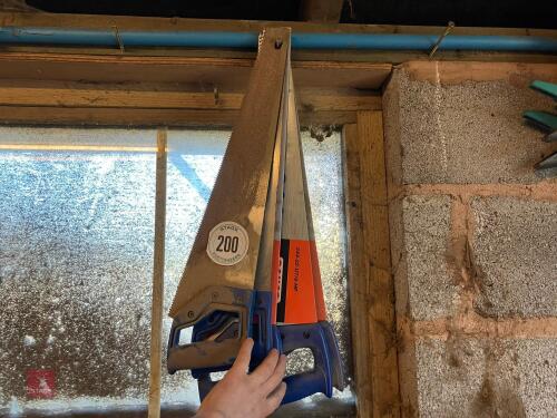 5 X MIXED HAND SAWS