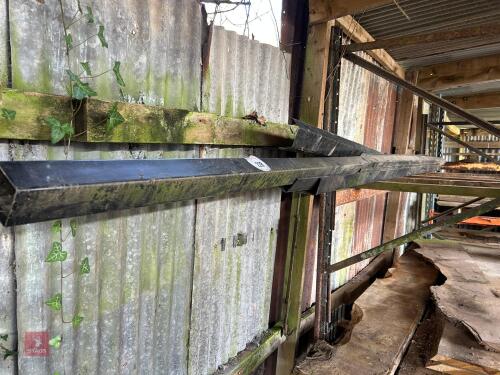 QUANTITY OF BLACK GUTTERING & DOWNPIPE