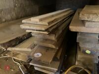 LARGE QTY OF TIMBER/LENGTHS/PLANKS - 10