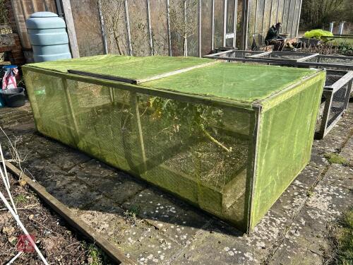 WOODEN FRAME CLOSH COVER