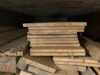 LARGE QTY OF TIMBER LENGTHS/PLANKS - 6