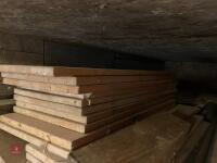 LARGE QTY OF TIMBER LENGTHS/PLANKS - 8