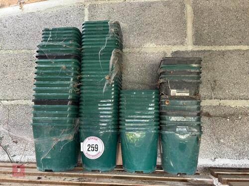75 X PLSTIC PLANT POTS