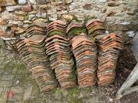 LARGE QTY OF TERRACOTTA ROOF TILES