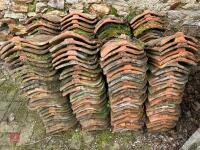 LARGE QTY OF TERRACOTTA ROOF TILES - 6