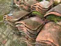 LARGE QTY OF TERRACOTTA ROOF TILES - 9