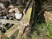 VERY LARGE HEAP OF HARDWOOD TIMBER - 6