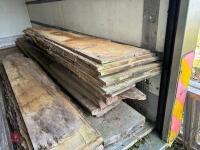 2 X CONTAINERS FULL OF HARDWOOD TIMBER - 5
