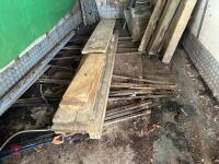 2 X CONTAINERS FULL OF HARDWOOD TIMBER - 11