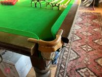 FULL SIZE SNOOKER TABLE - 27