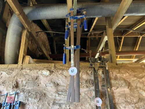 4 X RECORD 32'' SASH CLAMPS