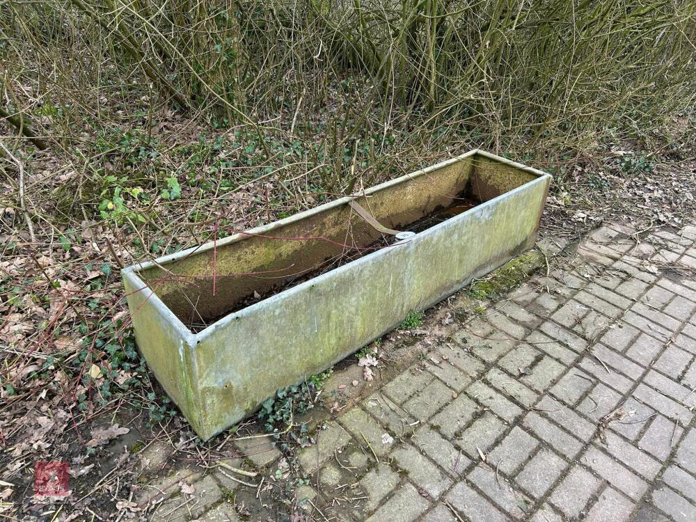 GALVANISED WATER TROUGH