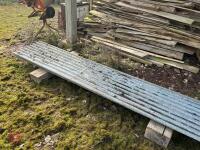 12' SHEETS OF GALVANISED CORRUGATED IRON - 8