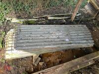 APPROX 35 SHEETS OF GALV CORRUGATED IRON - 4