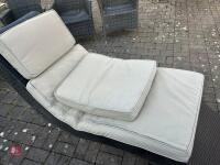 9 PIECE GARDEN FURNITURE SET - RATTEN - 13