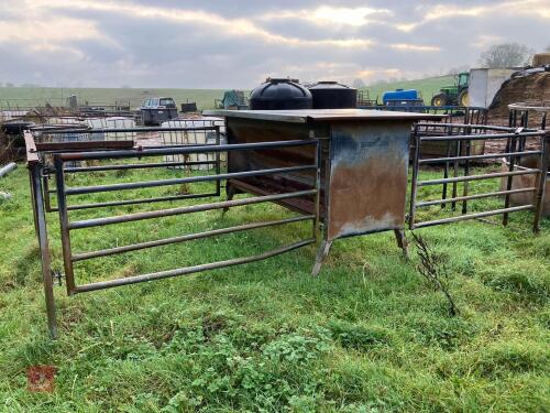 AGRITUBEL DOUBLE SIDED CALF CREEP FEEDER