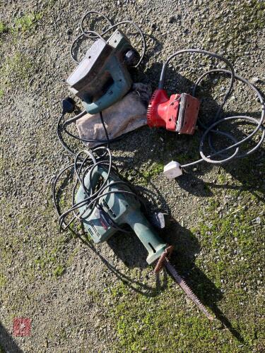 ELECTRIC PLANER SANDER & SAW