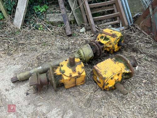 3 MCCONNELL GEARBOXES