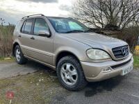 MERCEDES BENZ ML 270 CDI (S/R) - 2