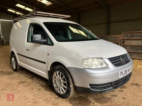 2008 VOLKSWAGEN CADDY TDI VAN