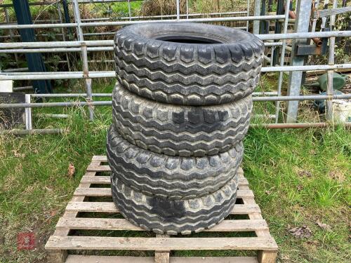 4 X 11.5/80-15.3 TYRES