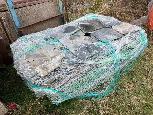 PALLET OF USED SLATE