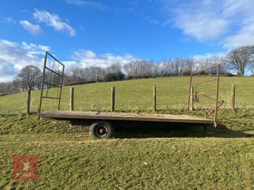 15FT FLATBED TRAILER