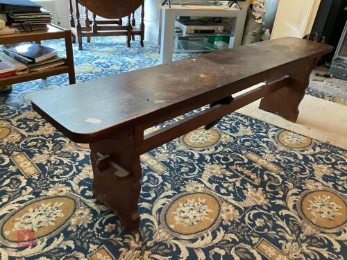 SOLID WOOD BENCH (382)