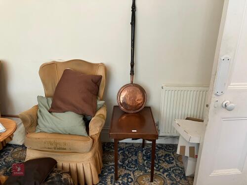 BED WARMING PAN & TABLE TRAY (401)