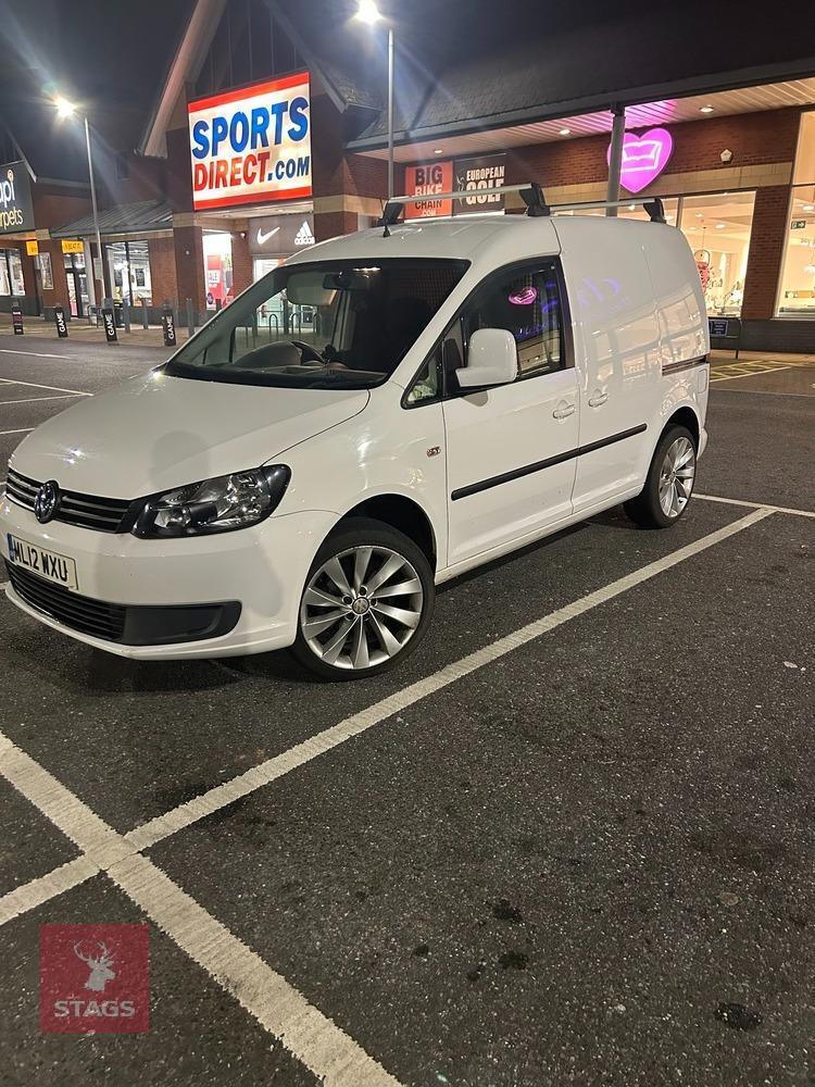 2012 VOLKSWAGEN TDI 1.6L CADDY