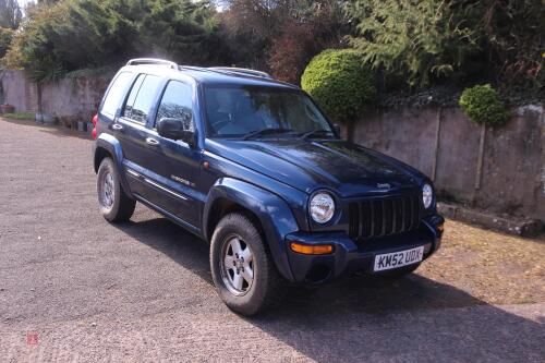 2002 JEEP CHEROKEE LIMITED CRD A