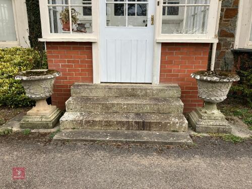 2 ORNATE PLANTERS (378)