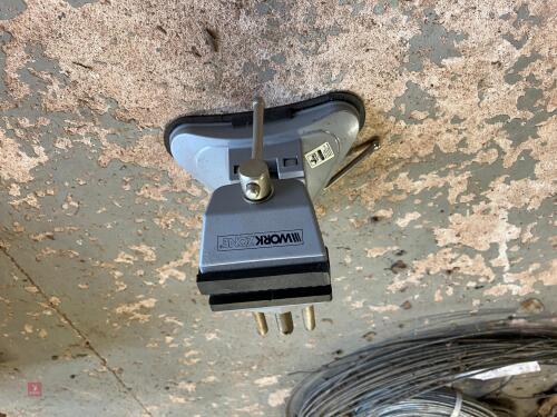 WORKZONE ADJUSTABLE BENCH VICE