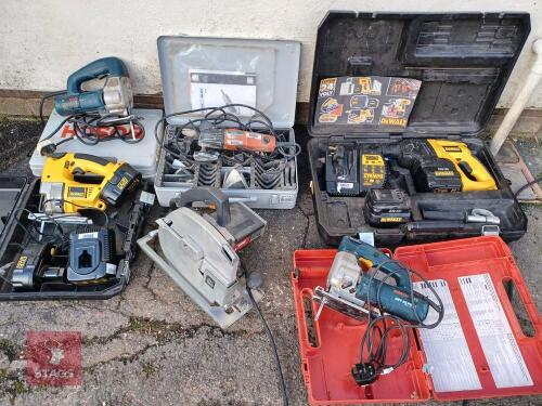 COLLECTION OF POWER TOOLS (S/R)