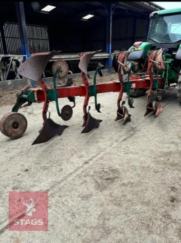 KVERNELAND LD 85-160 4 FURROW PLOUGH