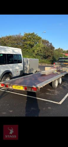 BRIAN JAMES 16 FOOT FLATBED TRAILER