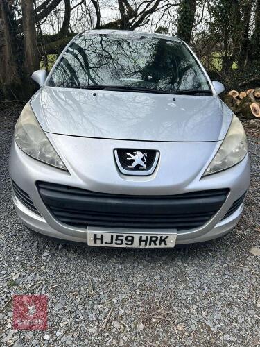 2009 PEUGEOT 207 CAR