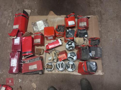 BOX FULL OF ENGINE PARTS