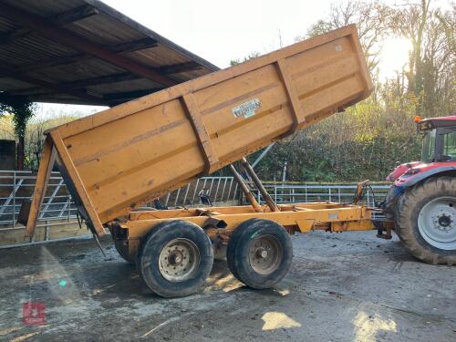 RICHARD WESTERN 11T GRAIN/SILAGE TRAILER