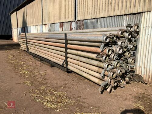 57 NON GENUINE BAUER IRRIGATION PIPES