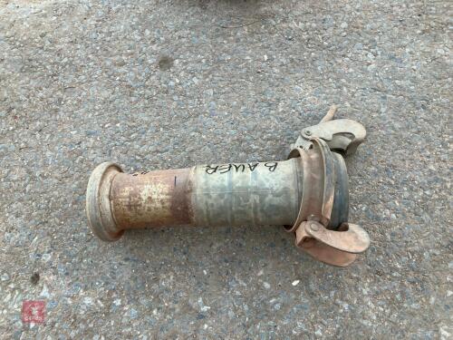 BAVER 5'' FEMALE TO 4'' FEMALE REDUCER