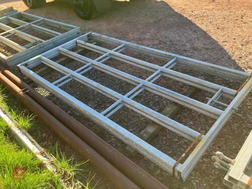 2 X 2.5M LONG HEAVY DUTY GATES